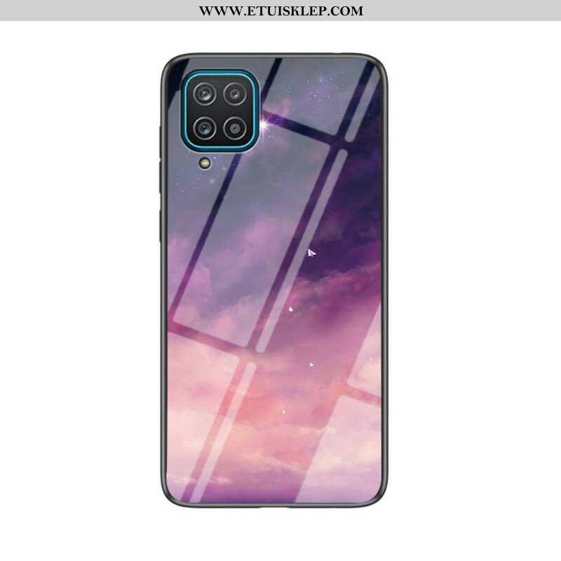 Etui do Samsung Galaxy M12 / A12 Szkło Hartowane Piękno